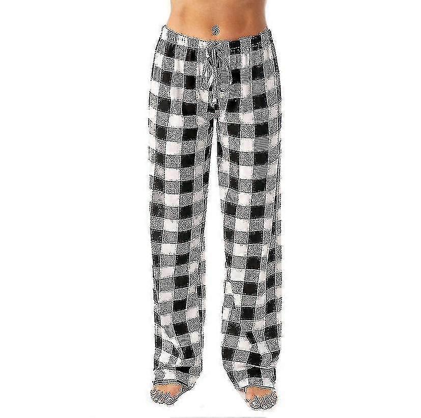 Kvinnors mjuka pyjamasbyxor, lounge byxor, sovbyxor -dd G