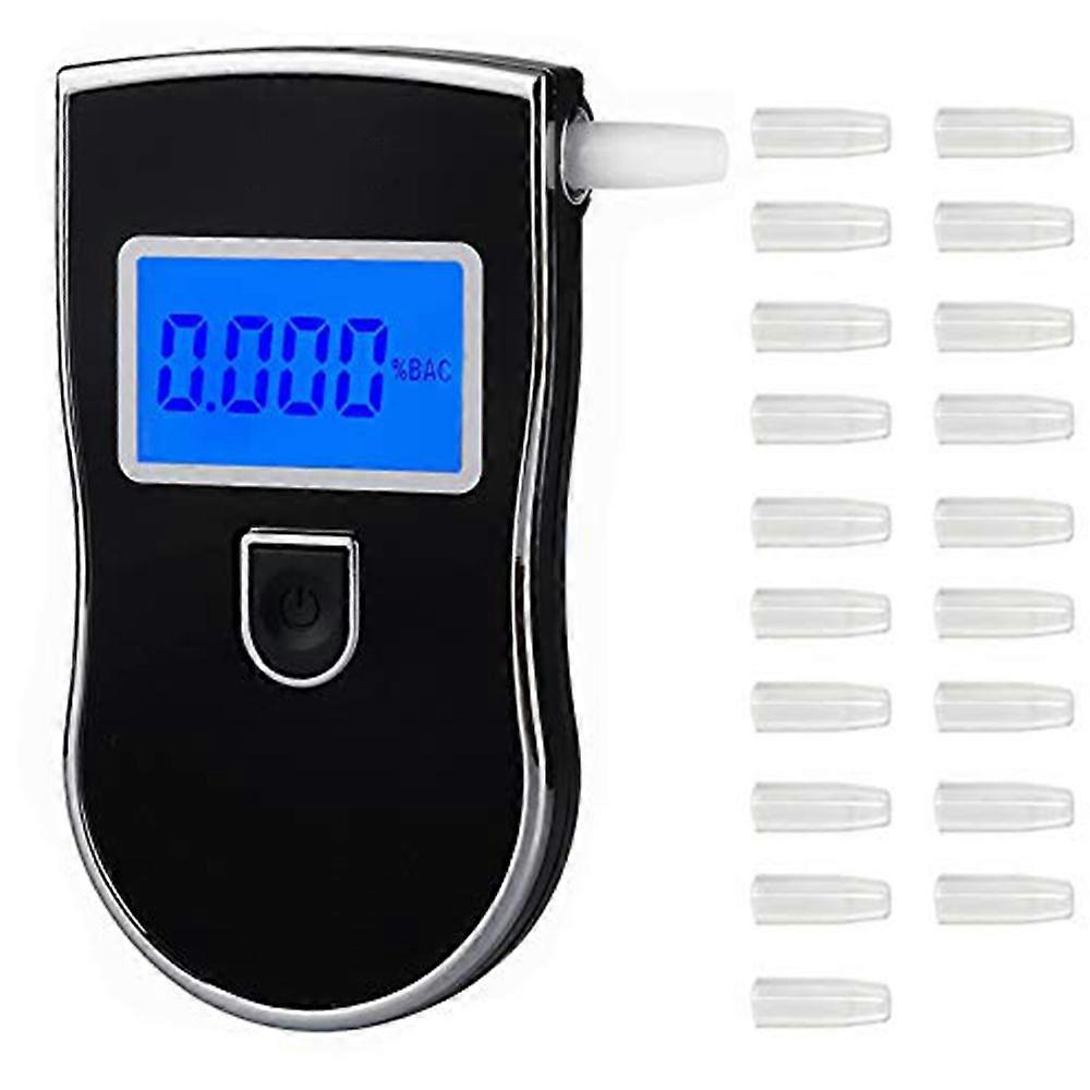 Breathalyzer Alcohol Tester  with Blue Backlight LCD Screen