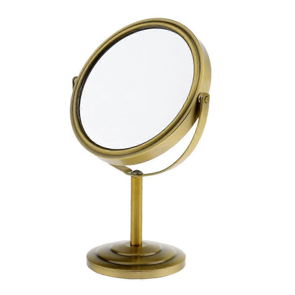 6xDouble-sided Make-up Mirror Normal Magnifying Mirror for Table Stands