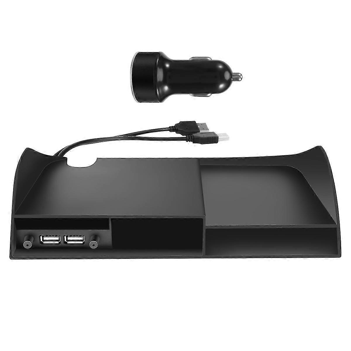 Center Console Organizer for 2021 2020 2019 Accessories, Tray Insert Divider Storage Box with 2 USB