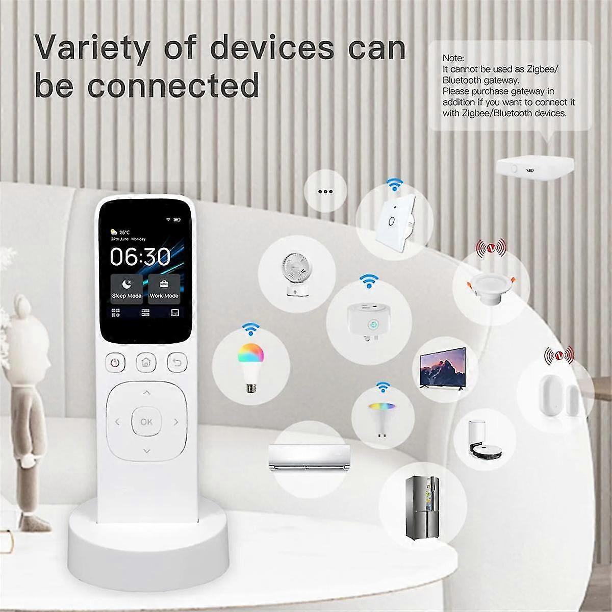 Wifi Tuya Smart Central Control Panel Wireless Touch Screen Handheld Ir Remote Controller For Home Appliance