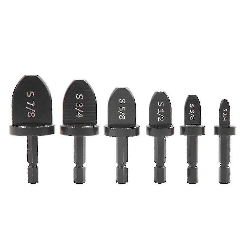 6pcs Cuivre Tuyau Forets Flaring Hex Handle Practical Tube Expander Set Accurate Rotary Tool Durable Swaging Air Conditioner