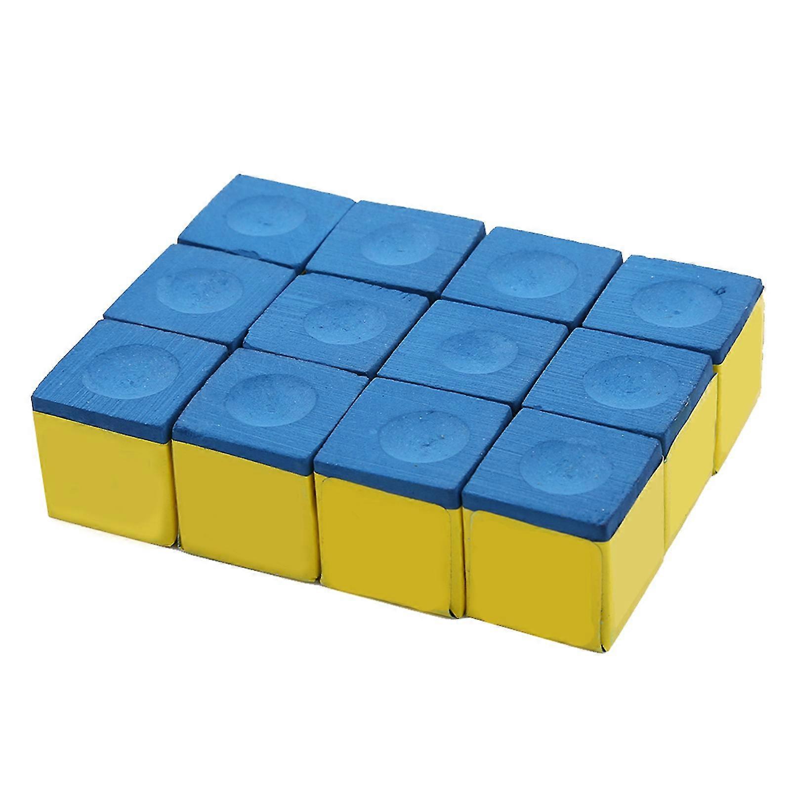 Cue Tip Chalk Billiard Pool Cue Chalk Snooker Pool Chalk (blue Greasy)