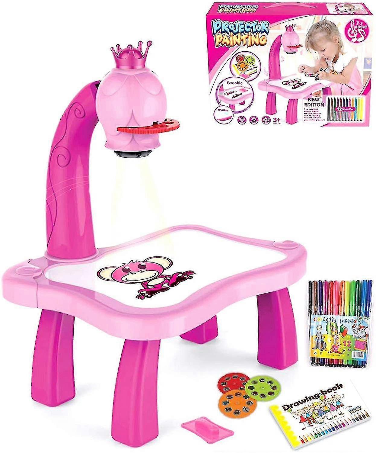 Kids Drawing Projector Table, Kids Learning Tables,drawing Playset