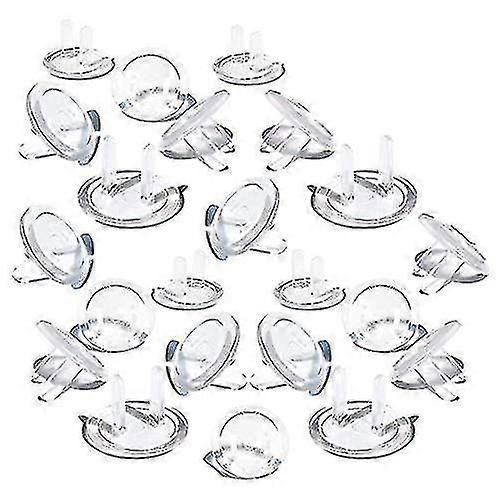 Outlet Plug Covers Ultra Clear Child Proof Electrical Protector Safety Caps Electrical Socket Covers Zekai