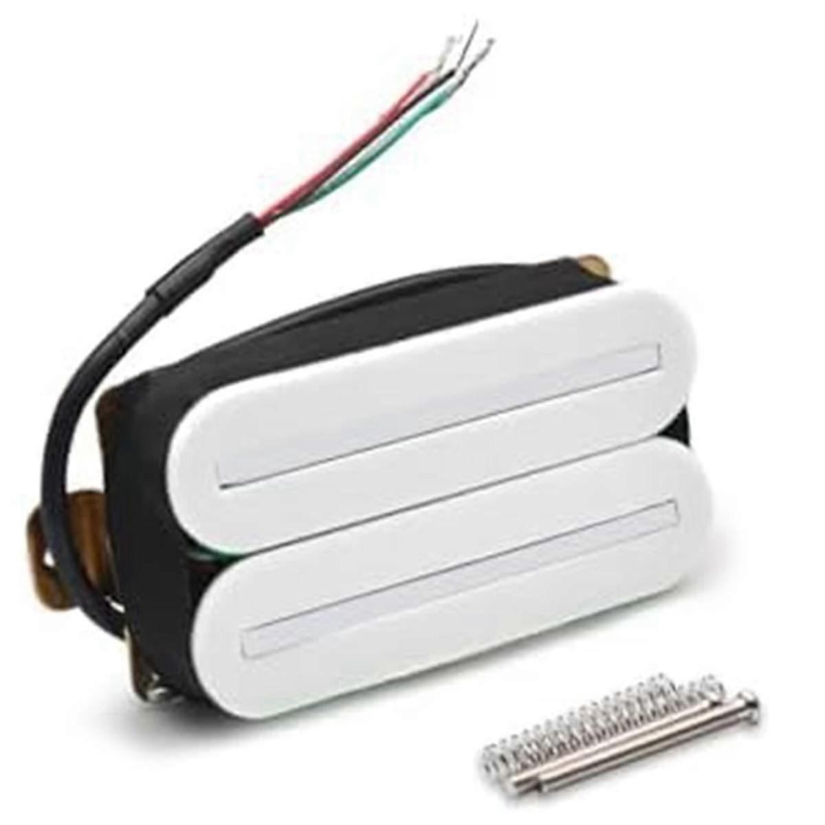 High Output Neck Pickup Dual Hot Rail Humbucker Pickups White