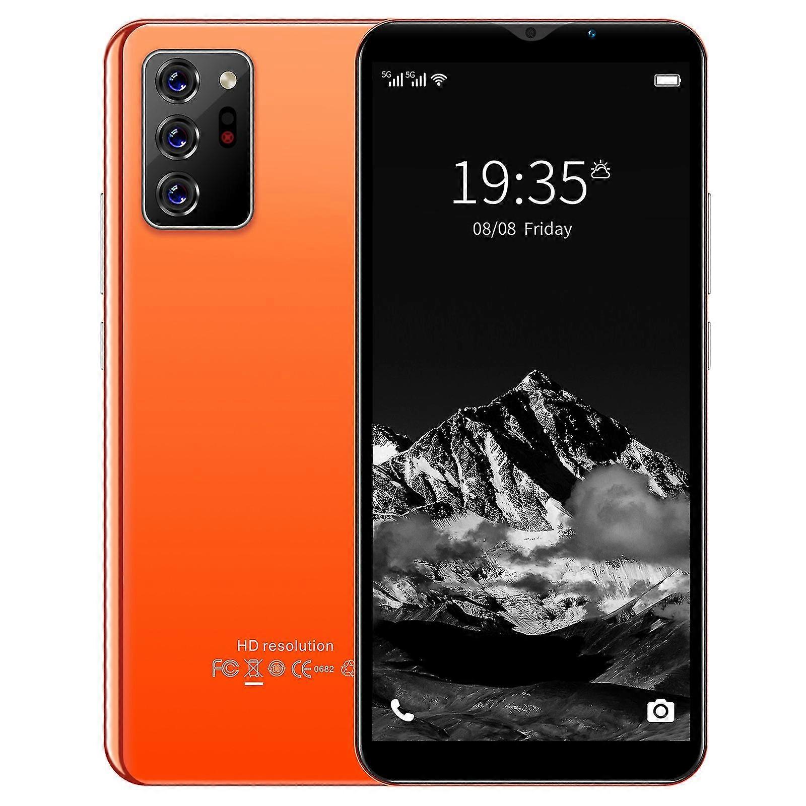 Smart Phone 8gb 6.1 Inch Screen Mobile Phone Dual Sim Facial Unlock Game Music Phone Android System Smartphones