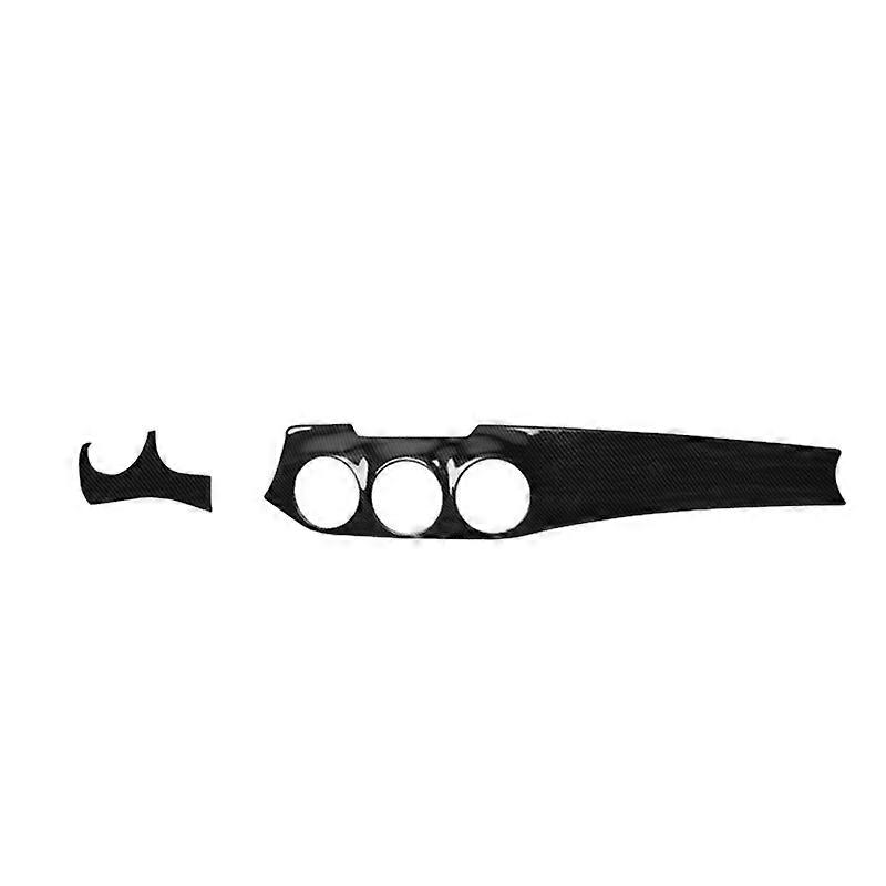 2Pcs/Set Carbon Fiber Car Center Console Air Condition Panel Decoration for W176 GLA X156 CLA C117