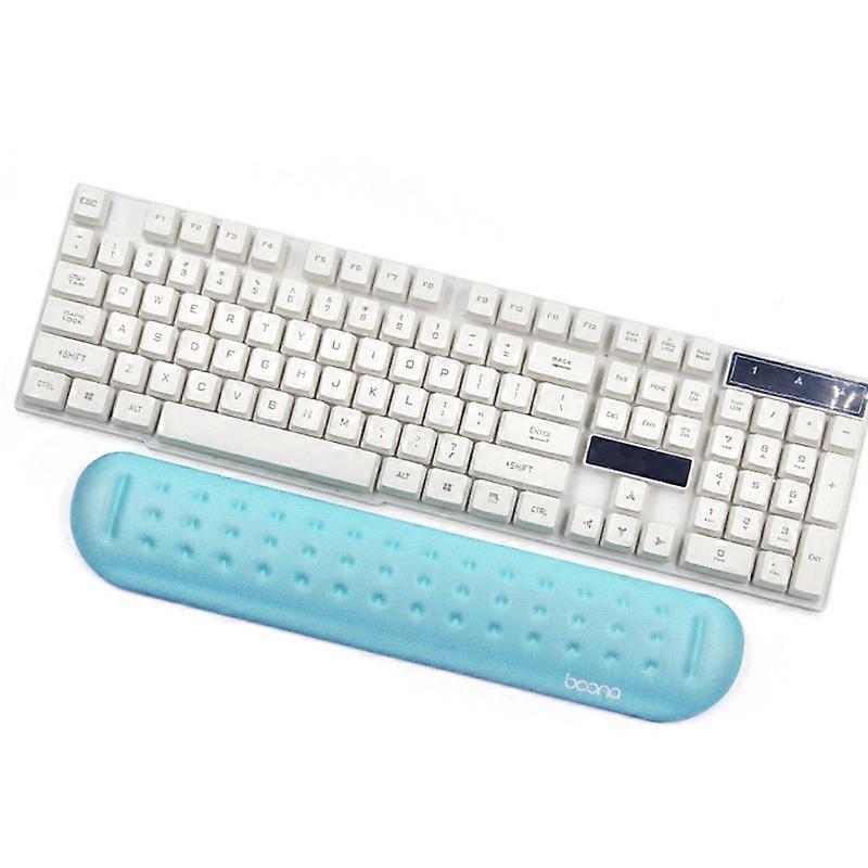Massage Wrist Pad Medium Keyboard Rest (Blue)