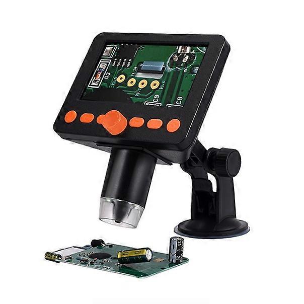 4.3 Inch 1080P Wifi Video Microscope 1000X, Microscope And Telescope With Adjustable Aluminum Alloy
