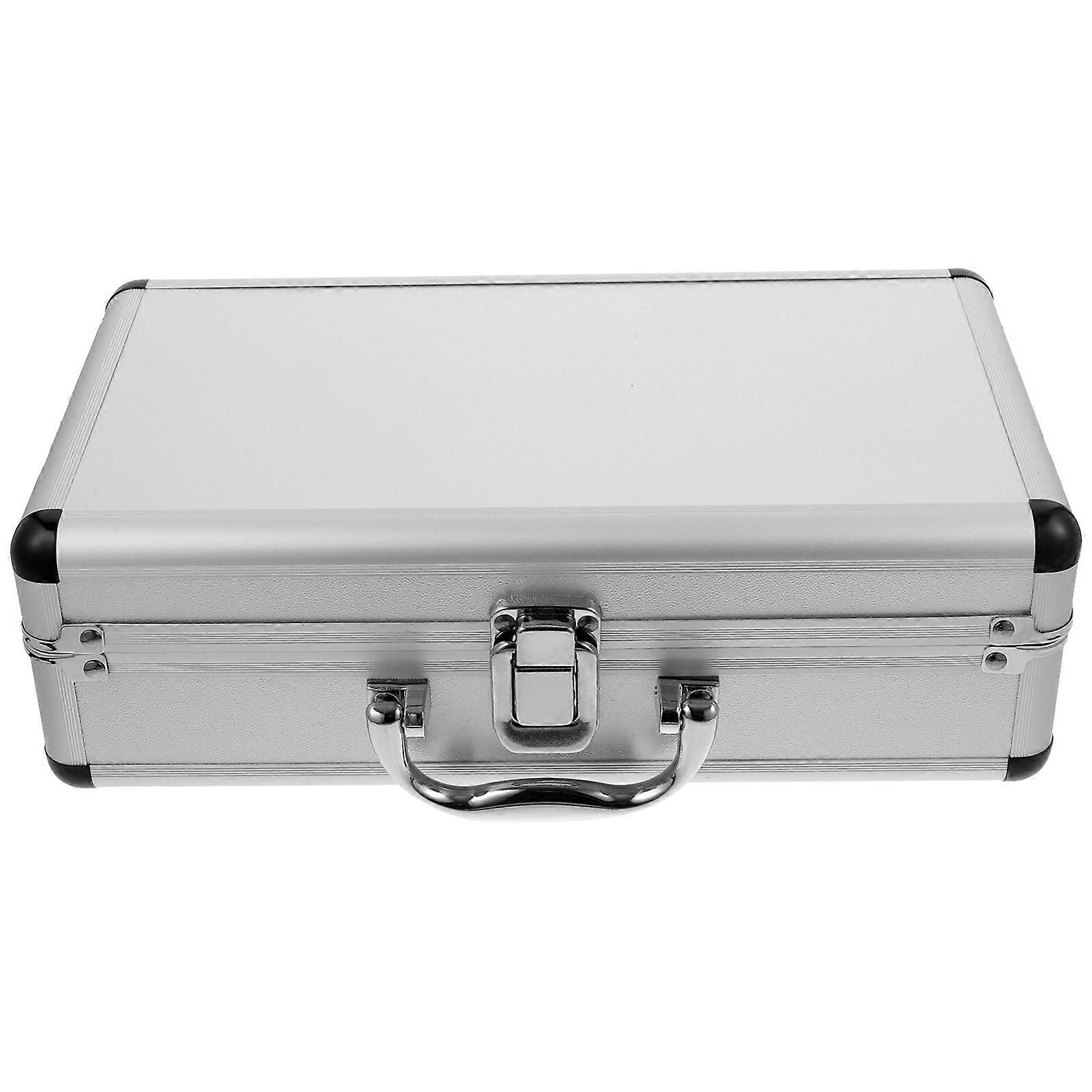 Lockable Tools Case Portable Aluminum Alloy Box Carrying Case Tools Container