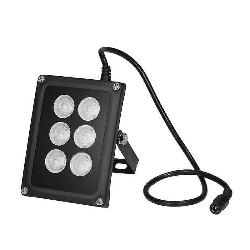 Infrarot-Strahler 6pcs Array IR-LEDS IR-Strahler Nachtsicht-Weitwinkel-Langstrecken-Außenwasserdicht für CCTV-Überwachungskamera
