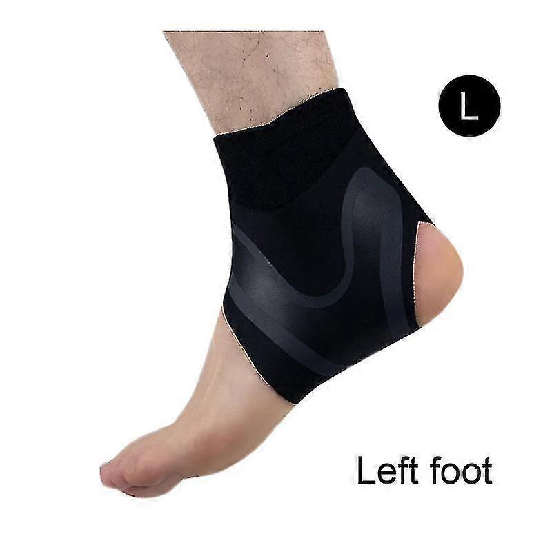 Left/right Feet Sleeve Ankle Support Socks Compression Anti Sprain Heel Protective Wrap