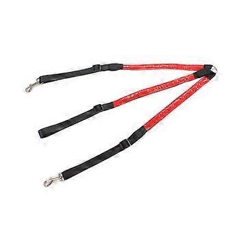 Horse Webbing Harness Collar Breastplate Night Visible Safe LED Light Chest Belt