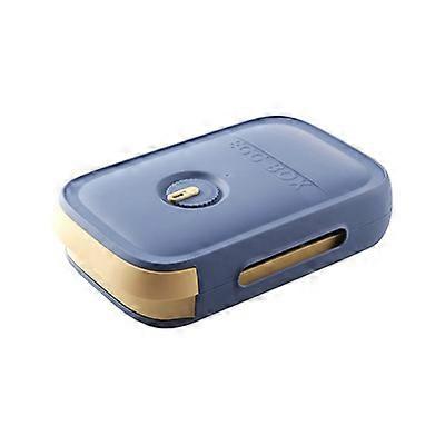 Blue Stackable Storage Egg Box Dispenser Kitchen Refrigerator,Refrigerator Egg Storage Box,Rolling Drawers,Box