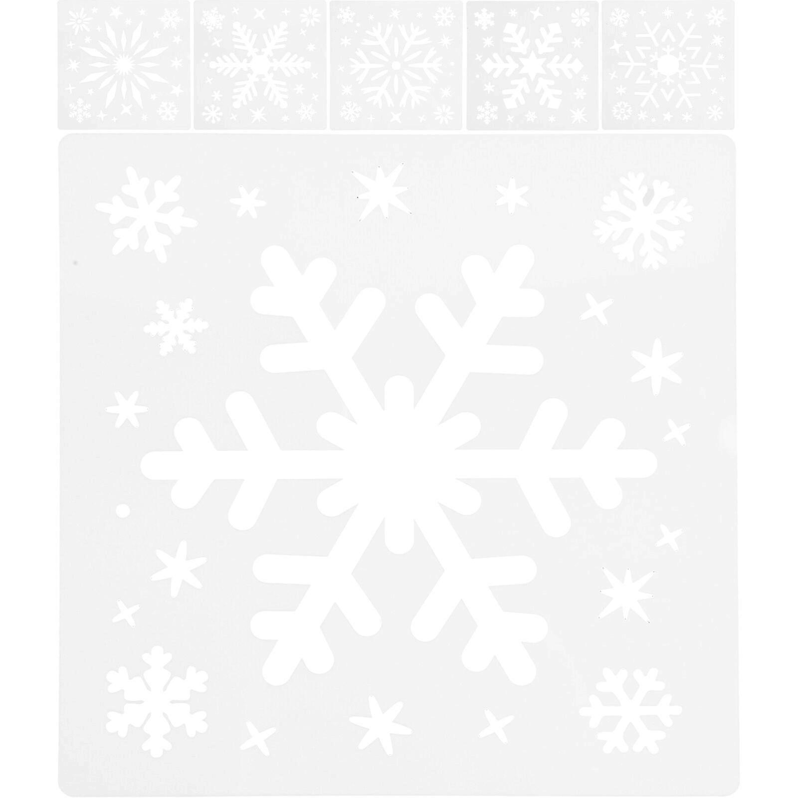 6Pcs Drawing Templates Reusable Stencils Art Stencils Stencils Templates for Drawing
