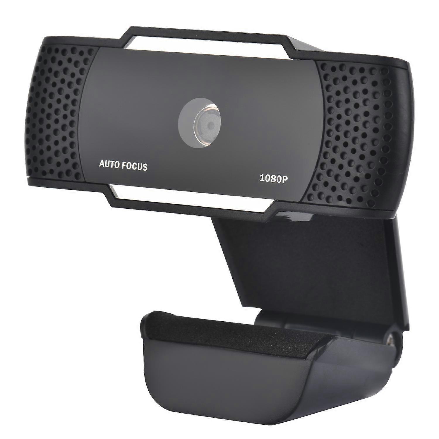 Autofocus 1080P Full HD Webcam Built-in Mic Computer Laptop Camera for Conference and Video Call, Pro Stream Webcam with Plug