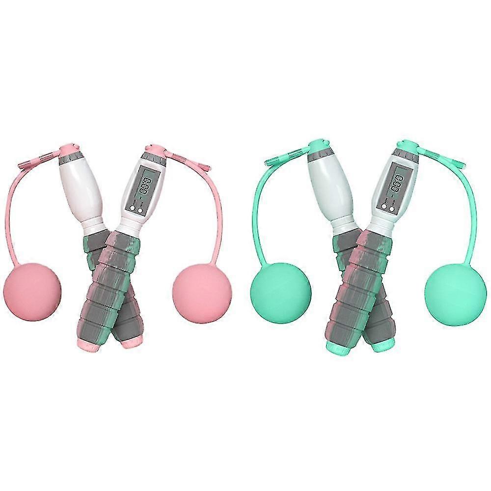 Counting Skipping Rope Wireless Skip Rope Electronic Digital Cordless Jump Ropes