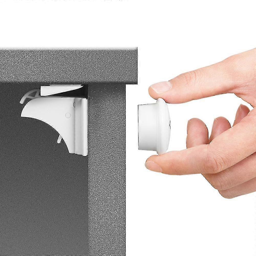 Safety Magnetic Proof Cabinet Locks Hidden Cupboard Drawer Locks