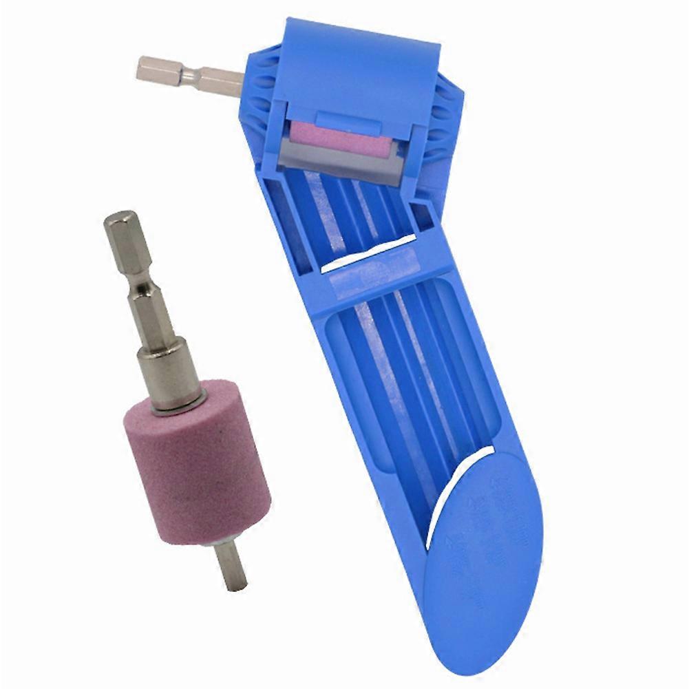Portable Drill Sharpener Straight Shank Grinder Grinding Wheel Auxiliary Tool