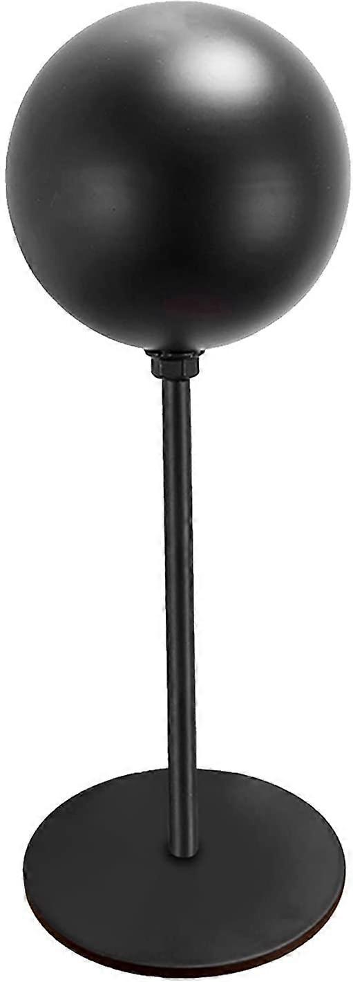 Helmet Stand Black Floor Standing