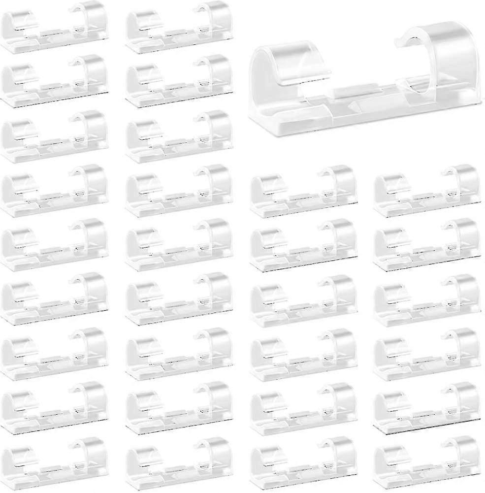 Cable Clips 100 Pieces Cable Clips Round Cable Holders Cable Organizer Cable