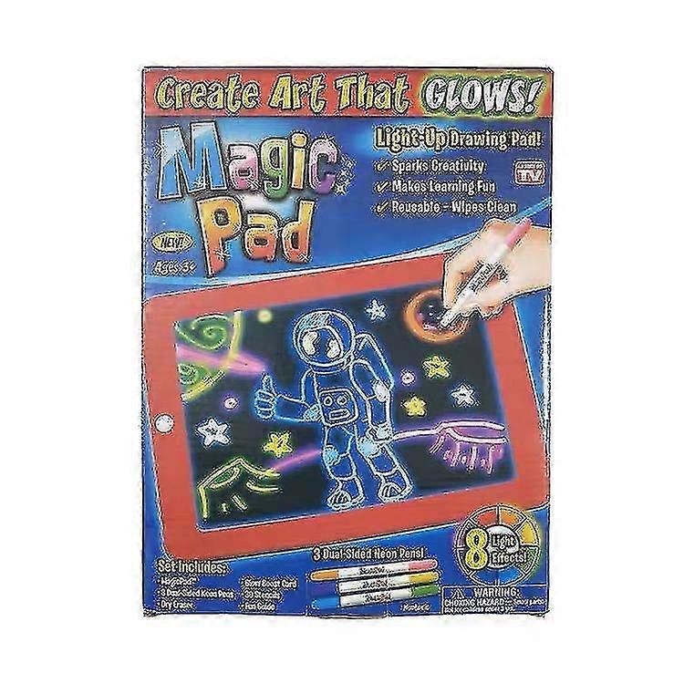 3d Led Drawing Pad Children Clipboard Set Board_y High Quality