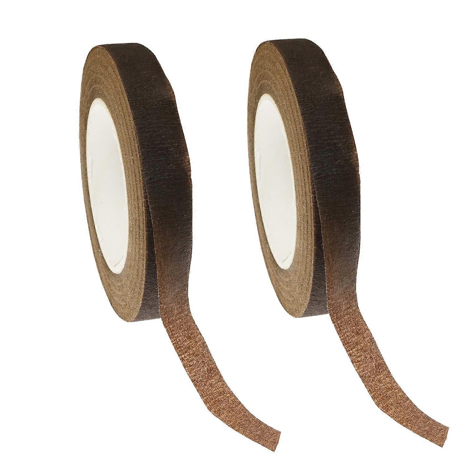 2PCS Blumenband Blumenstiel Wickelbänder für Hochzeitssträuße, weiß (A-5-F6)
