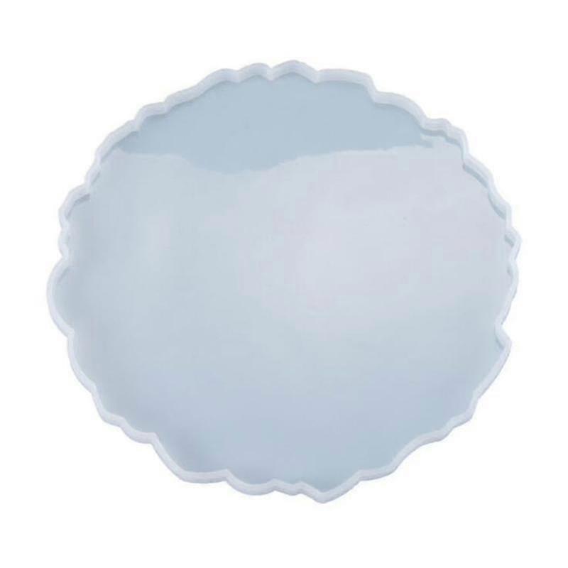 Crystal Epoxy Resin Mold Fruit Plate Tray Casting Silicone Mould Diy Making Tool