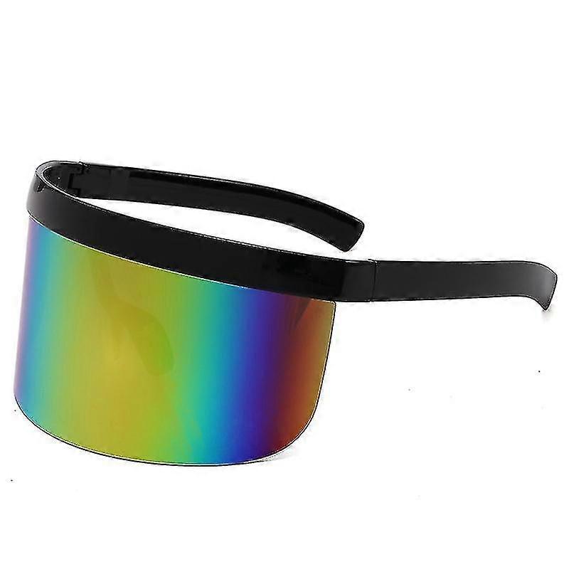 Sun Glasses Half Face Shield Guard Protector Oversized Exaggerated Visor Wrap