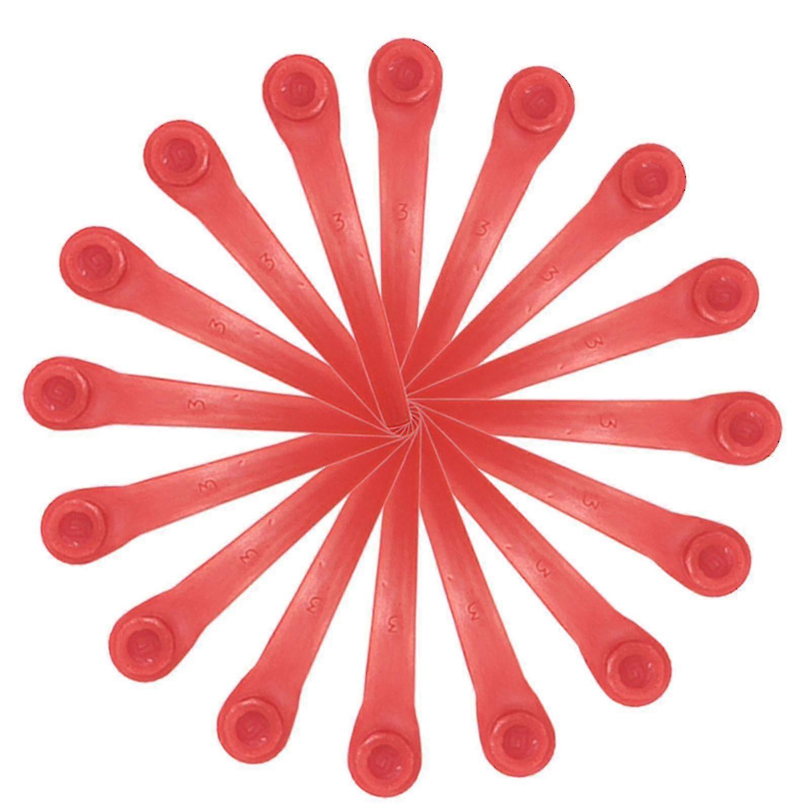 100pcs Plastic Blades For Gardena Grass Trimmer