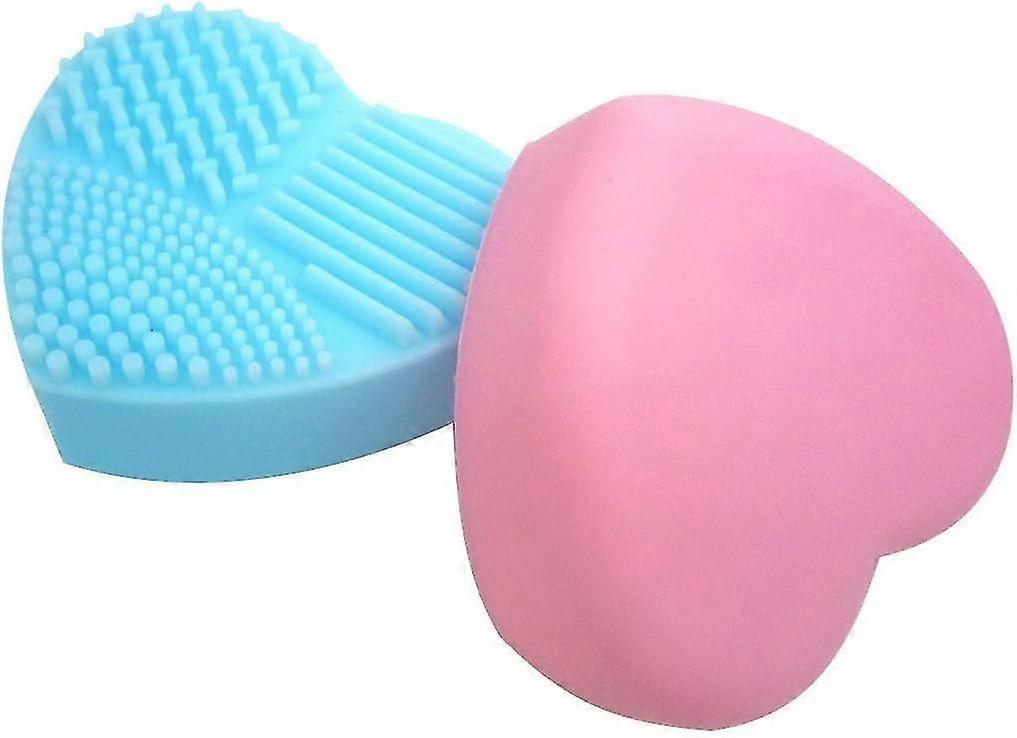 2 Pack Cleansing Brush Silicone Brush, For Makeup Brushes