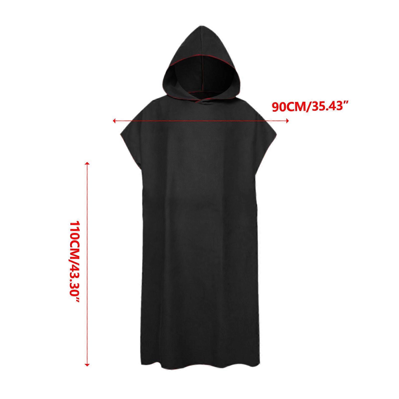 Surf Microfiber Bathrobe Changing Beach Towel Quick Dry For Swimming Pool With Hood