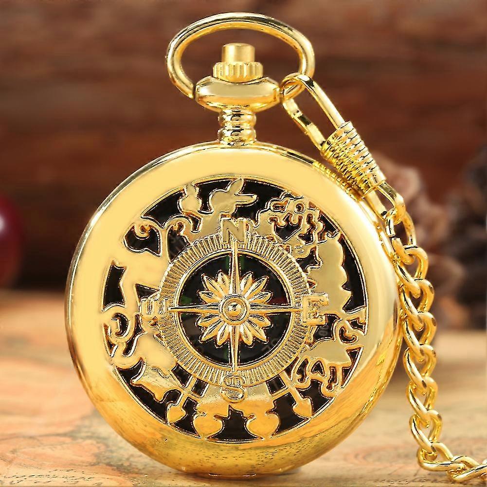 Kompassi taskukello ulkokiipeilyvarusteet Flip Compass Pocket Watch