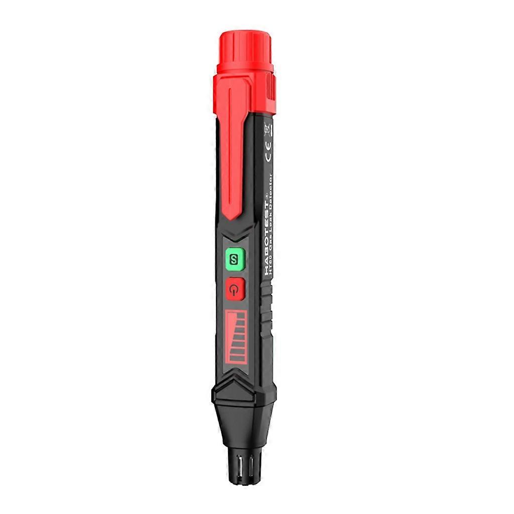 Gas Leak Detector Combustible Gas Detector Audible & Visual Alarm LCD Display