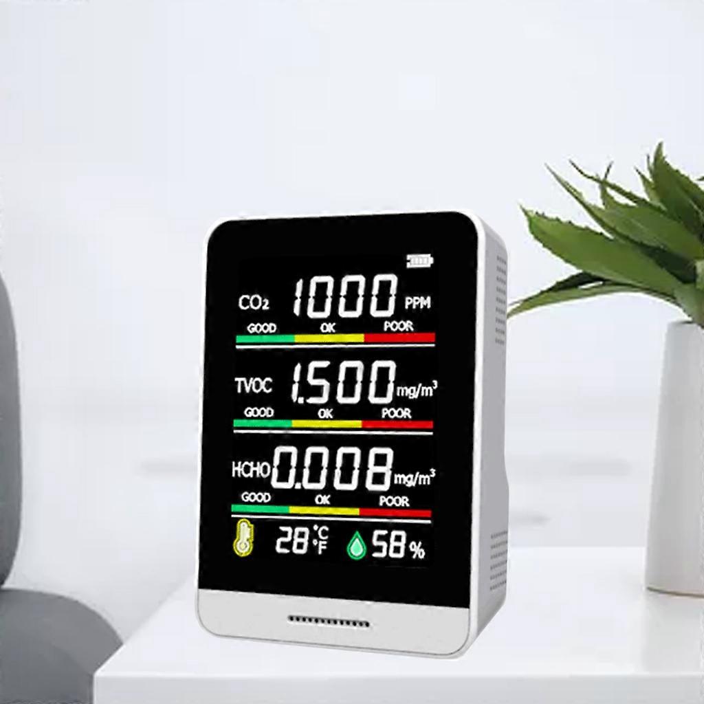 LCD-Luftqualitätsmonitor CO2-Messgerät Kohlendioxid-Detektor-Tester Sensor-Analysator