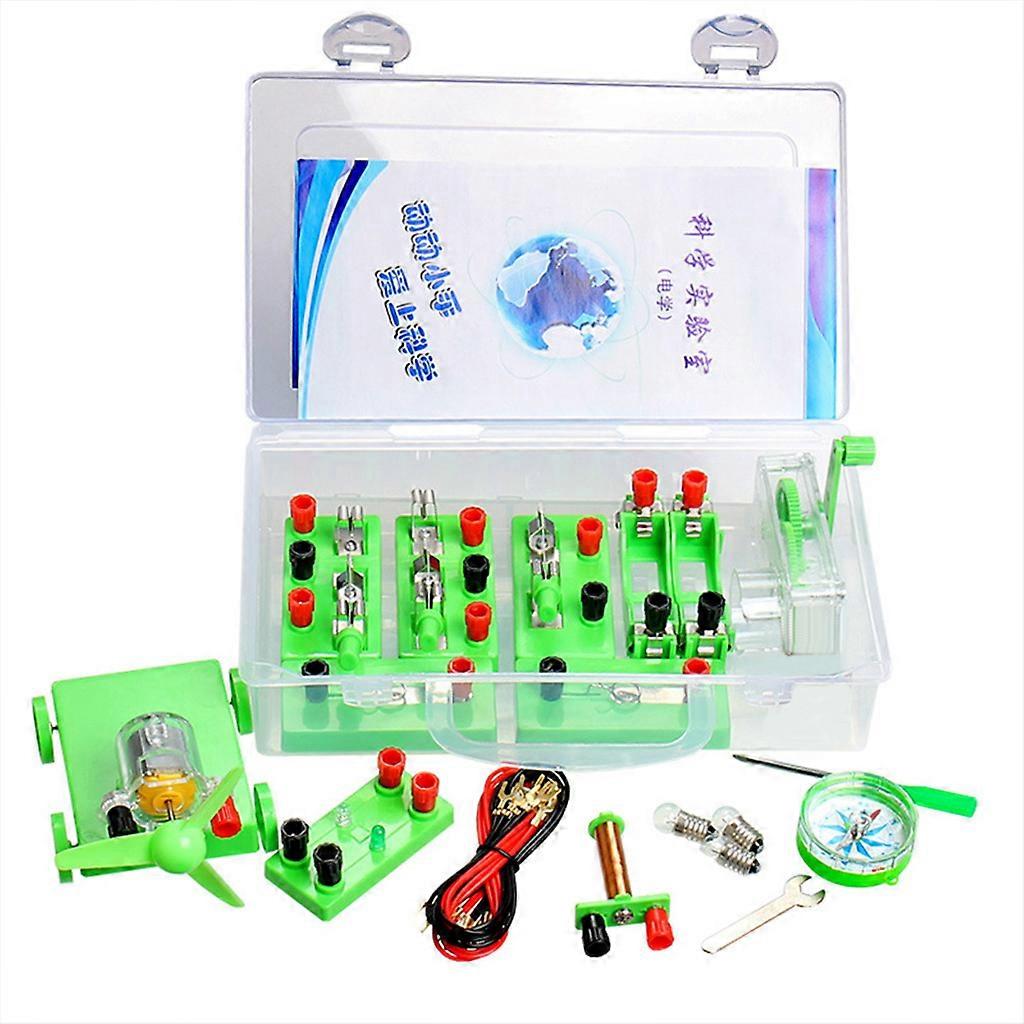Science Project Learning Kit Electricity Magnetism Circuit Building Experiment