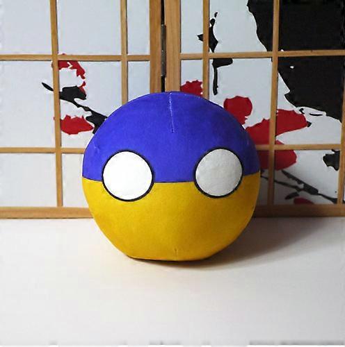 Polandball Βελούδινη Κούκλα Ισπανία Ουκρανία Γιουγκοσλαβία ΝΑΤΟ Κούβα Ελληνική Βρετανία Countryball Γεμιστό Μαξιλάρι Παιχνίδι Μενταγιόν Cosplay Δώρο