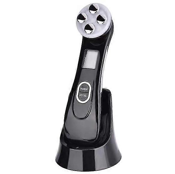 led rf facial plasticizer (black)