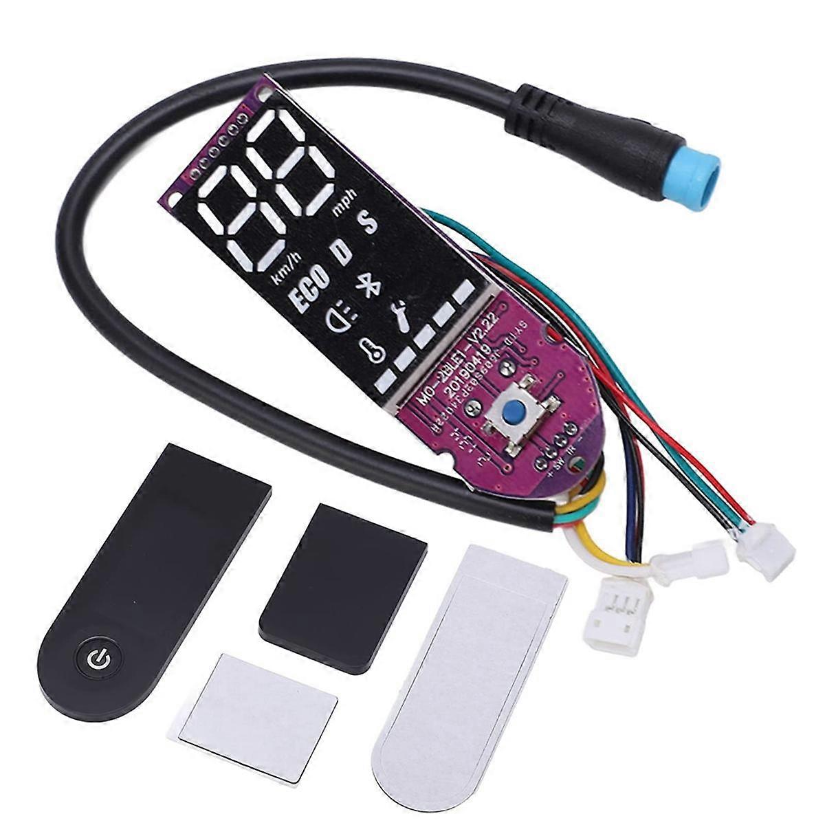 Electric Scooter Circuit Board for M365 Pro Scooter Dashboard Contain Screen Switch Cover Replaceme