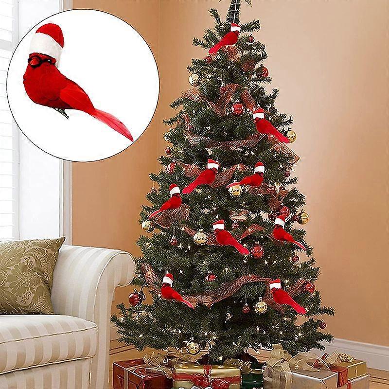 1PCS Foam Feathers Simulation Bird Model Faux Birds With Clips Indoor Outdoor