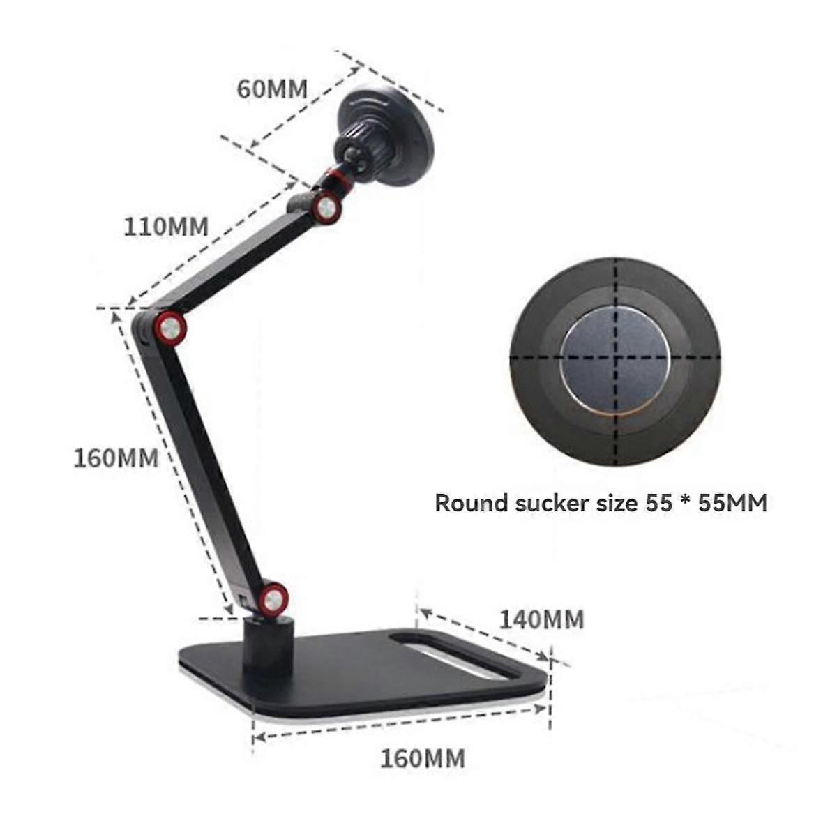 Desktop Stands Magnetic Stands Portable Adjustable Swivel Stands Learning Universal Cell Phone Stan