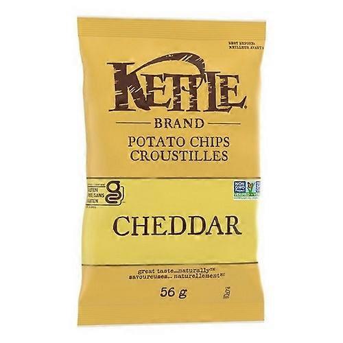 Kettle Brand 零食大小切达干酪,56 克(24 箱)