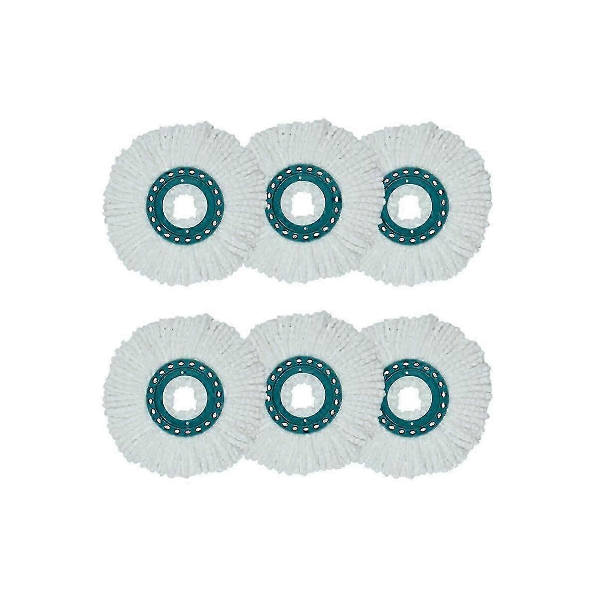 Mop Replacement suitable for Clean Twist Disc Mop Systemes Replacement Microfibre, Suitable suitable for All Floor Ty