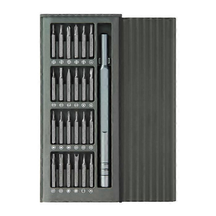 AVIZAR 25 in 1 Magnetic Screwdriver Set - Multifunctional Repair Tool - Grey