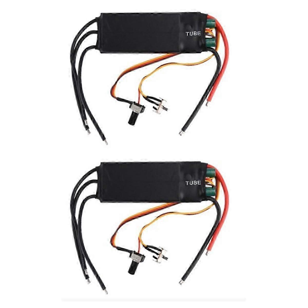 2 Pcs Dc6-24v 1000w Bldc 3 Phase Dc Brushless Motor Driver Hallless Dc Motor Drive Board Speed Controller Regulator