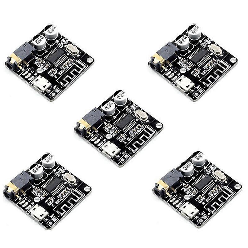 5PCS VHM-314 Mini Bluetooth 5.0 Audio Receiver Module MP3 Lossless Decoder Board 3.7-5V Wireless St