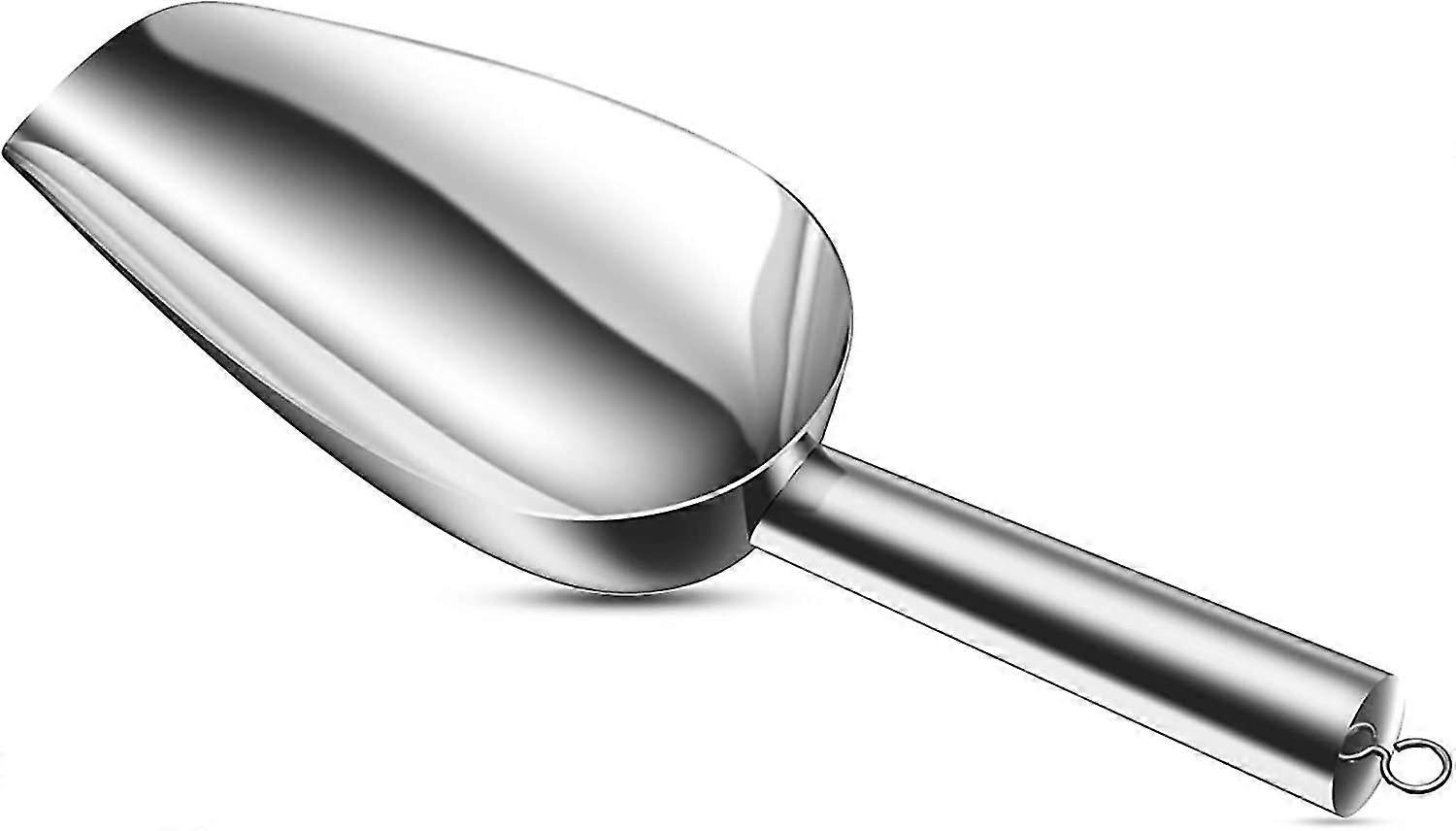 مغرفة ثلج من الفولاذ المقاوم للصدأ ، مجارف معدنية لحفل زفاف المطبخ ، ثي ، غسالة صحون آمنة 9.4 بوصة ، 0275