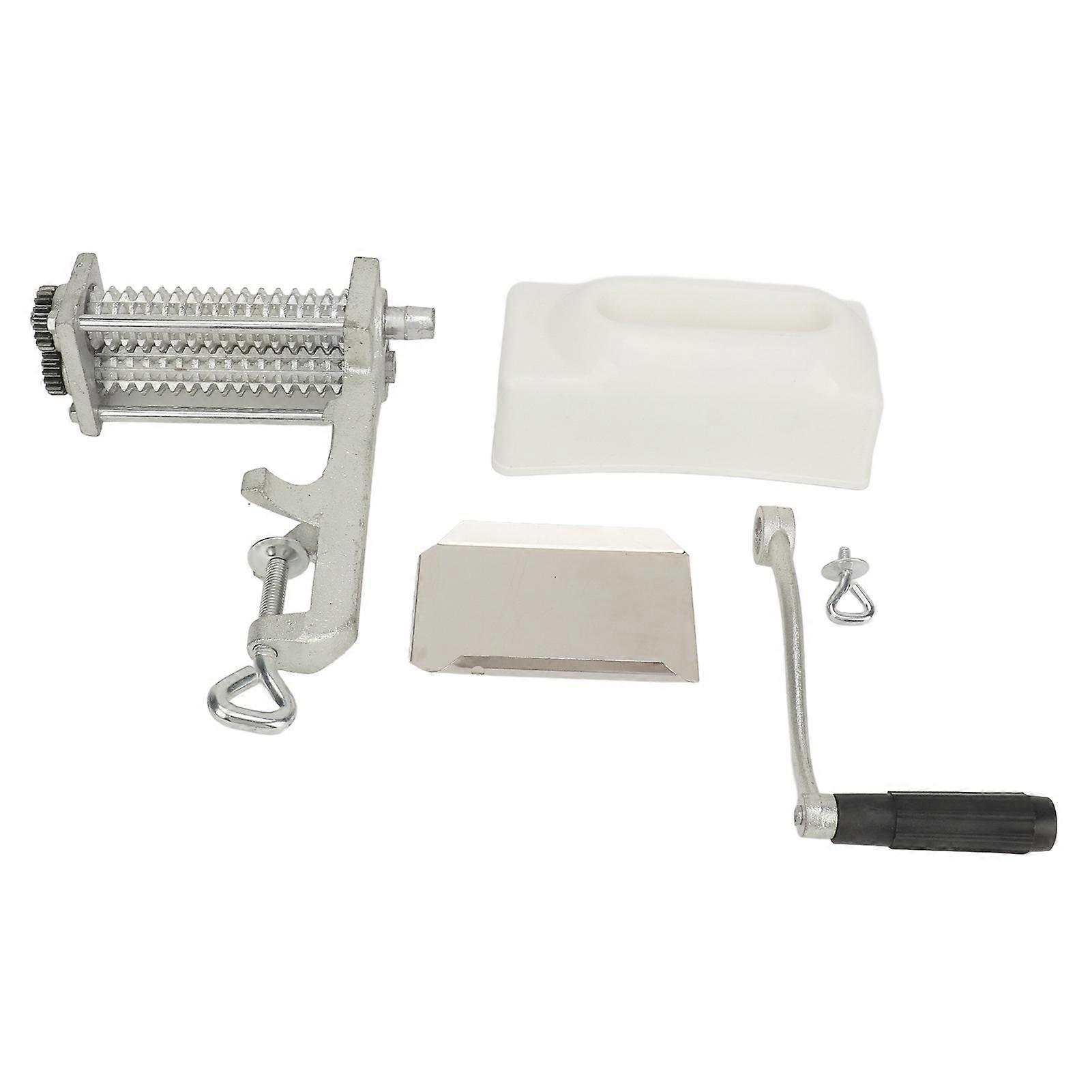 Meat Tenderizer Cuber Heavy Duty Steak Flatten Tool Meat Tenderizer Tool Meat Grinder Attachment Clamp On Meat Rolling Tenderizer