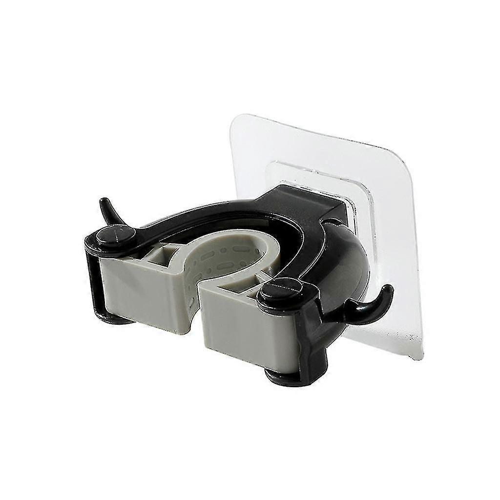 Wall Mounted Mop Organizer Holder Brush Broom Hanger Storage Rack Kitchen Hook1pcs,black)